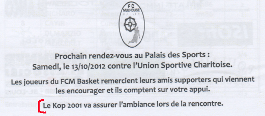 Articles/Infos Diverses: Le Kop, ses Membres ou le FCM! 120930-kop